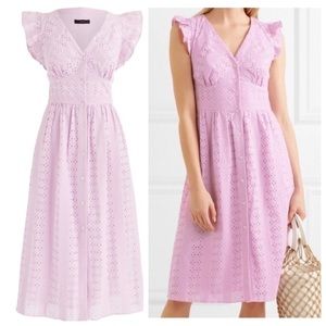 J.Crew Ruffle Sleeve Eyelet Dress